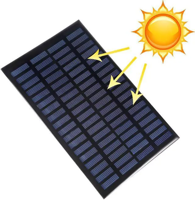Alt view image 4 of 4 - 2.5W 18V Small Solar Panel Module DIY Polysilicon for Toys Charger