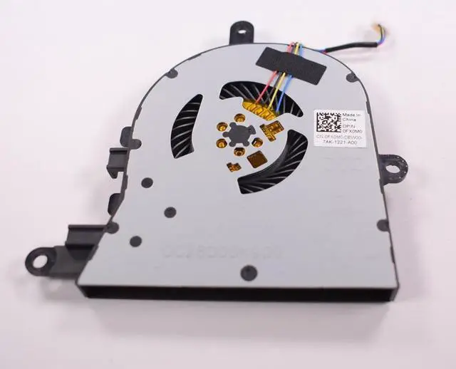 Alt view image 4 of 6 - Dell OEM Latitude 3590 Inspiron 5570 Inspiron 5770 CPU Cooling  Fan FX0M0