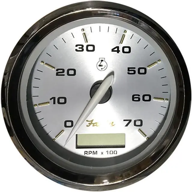 Alt view image 6 of 6 - FARIA BEEDE INSTRUMENTS 39040 Faria 4" Tachometer w/Hourmeter - 7,000 RPM (Gas - Outboard) - Kronos