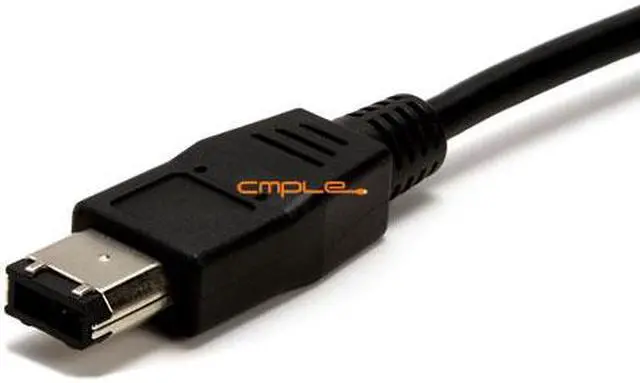 Alt view image 8 of 16 - Cmple - IEEE-1394 FireWire iLink DV Cable 6P-4P M/M -10ft (BLACK)