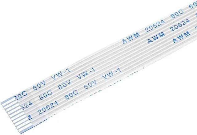 Alt view image 4 of 4 - Flexible Flat Cable,150mm 1mm Pitch 10 Pins FPC FFC Flexible Ribbon Cable for LCD TV Car Audio DVD Player Laptop 20Pcs (B type)
