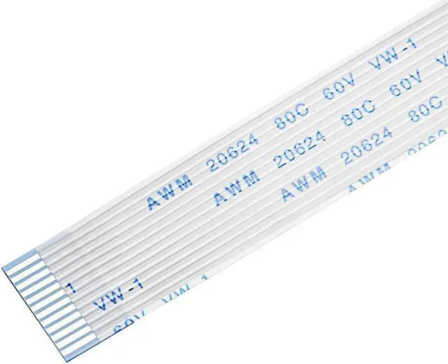 Alt view image 4 of 4 - Flexible Flat Cable,150mm 1mm Pitch 12 Pins FPC FFC Flexible Ribbon Cable for LCD TV Car Audio DVD Player 10Pcs (A type)