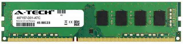 Main image of 2GB DDR3 1333MHz PC3-10600 DIMM Replacement for HP 497157-D01 Desktop Memory RAM