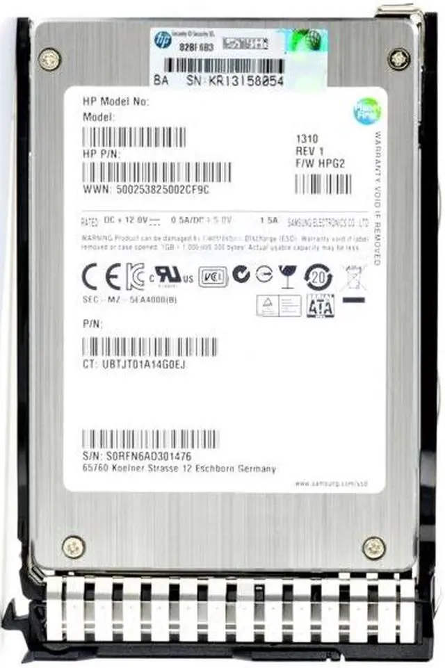 Main image of HP 718189-B21 - 800GB 3.5" SATA 6Gb/s SC Enterprise Value MLC Solid State Drive