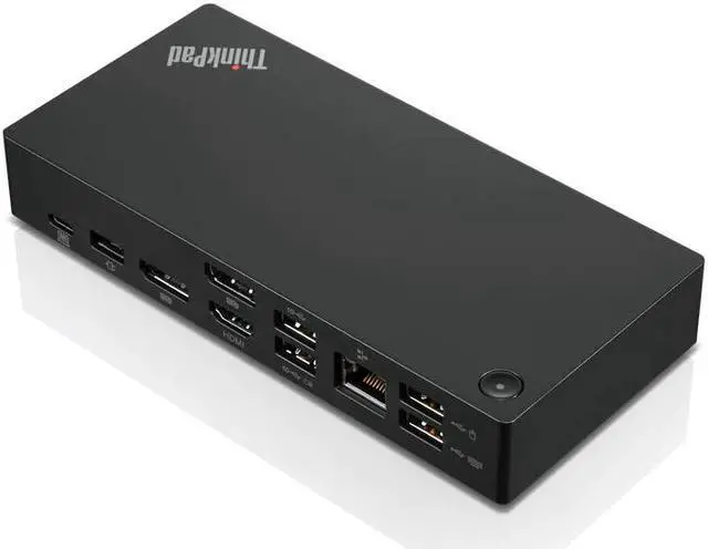 Alt view image 2 of 12 - Lenovo ThinkPad USB-C Dock Gen 2 (40AS0090US)
