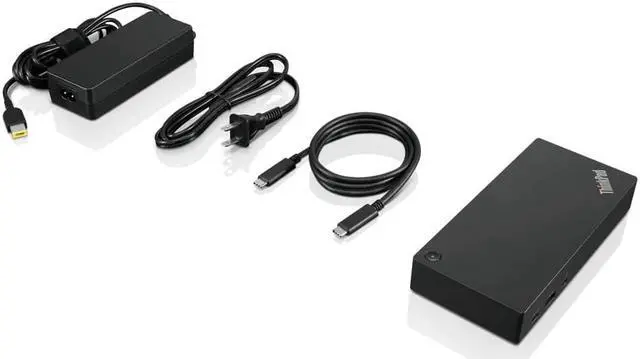 Alt view image 5 of 12 - Lenovo ThinkPad USB-C Dock Gen 2 (40AS0090US)