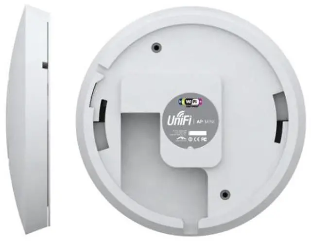 Alt view image 3 of 10 - Ubiquiti UAP – UniFi-US Indoor Wireless N300 Access Point/Bridge