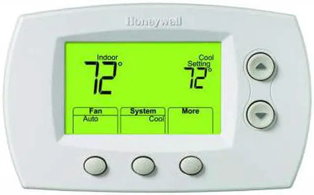 Alt view image 3 of 5 - Honeywell TH5320R1002 Wireless non-programmable digital thermostat