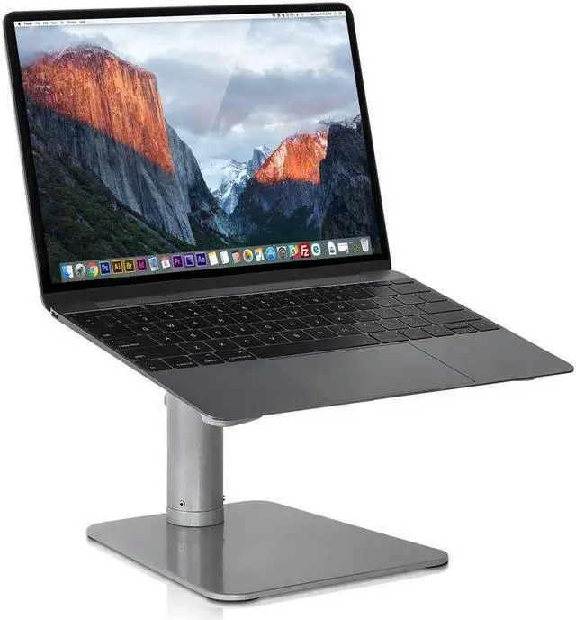 Alt view image 2 of 20 - Mount-It! Laptop Desktop Stand Riser for MacBook and Notebooks, Fits 11 to 15 Inch Computers