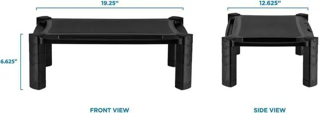 Alt view image 3 of 7 - Mount-It! Desktop Computer Monitor Riser for PC and Notebook Displays | 19 x 13 Inches