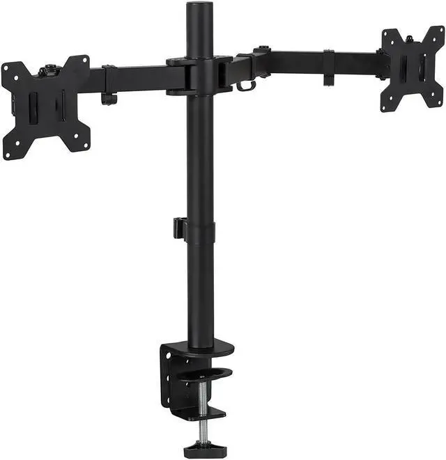 Main image of Mount-It! Dual Monitor Desk Mount | Fits Up to 32" Screens | Full Motion Gaming VESA Mount