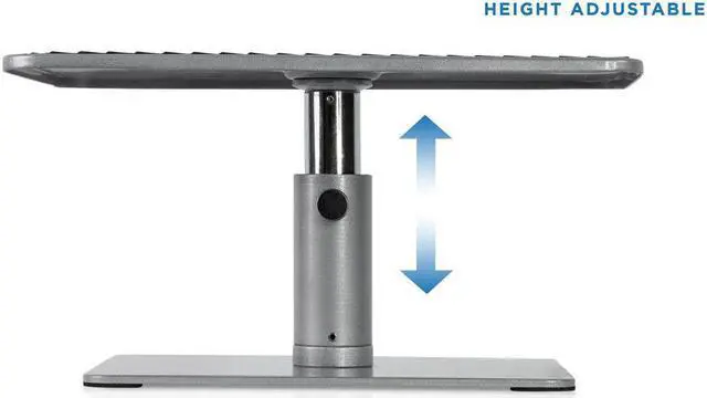 Alt view image 4 of 8 - Mount-It! Height Adjustable Laptop Stand Riser | Fits 13-18 Inch Laptops Tablets