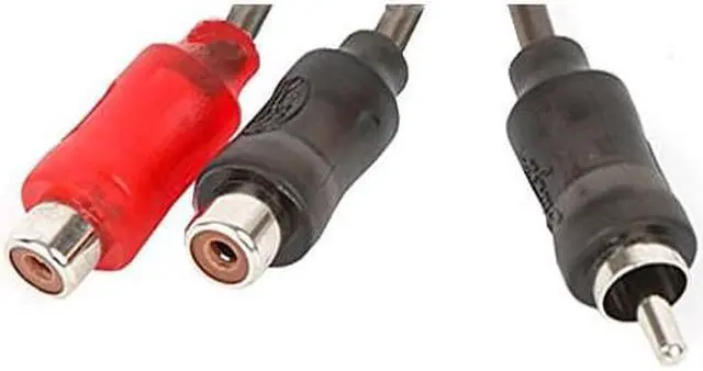 Main image of Stinger 2 channel 1000 series 2 Female / 1 Male Y RCA interconnects