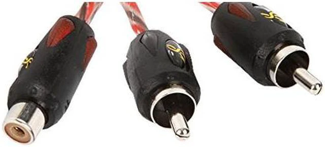 Main image of Stinger 4000 Series Professional 2 Male / 1 Female Y RCA Interconnects