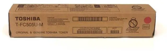 Alt view image 2 of 3 - Toshiba T-FC505U-M Magenta Toner Cartridge