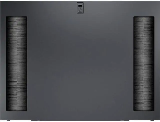 Alt view image 6 of 6 - APC NetShelter SX 48U 1200 Split Feed Through Side Panels Black 2-Pack AR7314