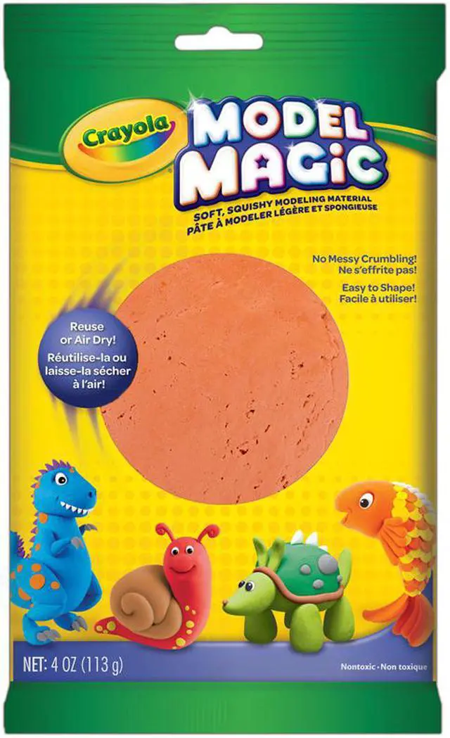 Alt view image 5 of 9 - Crayola Model Magic 4 Ounces-Terra Cotta