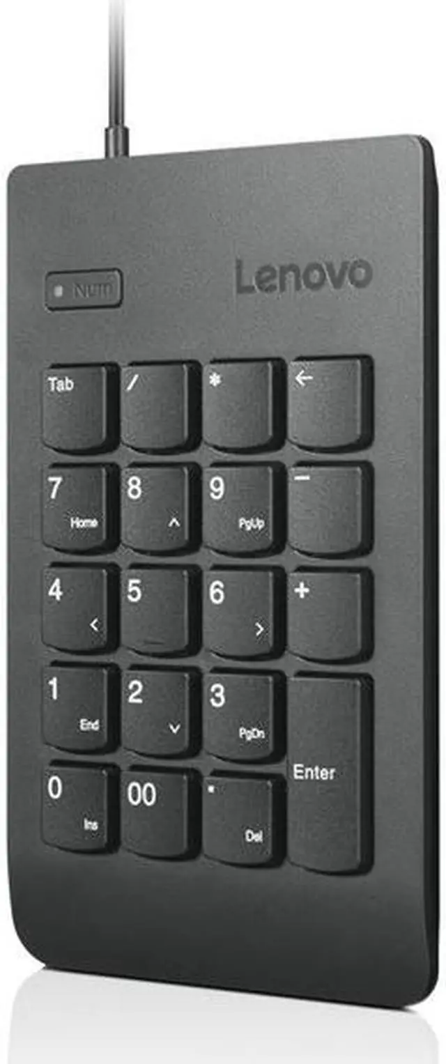 Alt view image 4 of 14 - Lenovo USB Numeric Keypad Gen II 4Y40R38905