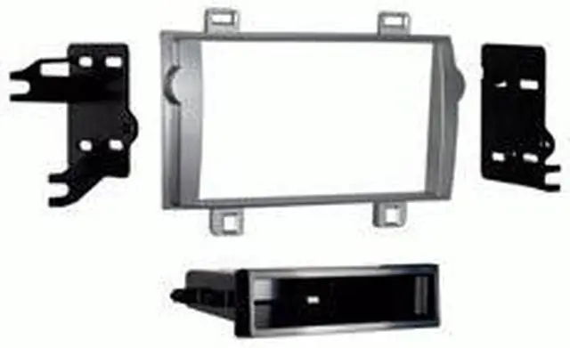 Alt view image 3 of 5 - METRA 99-8237S 2011 - 2012 Toyota Matrix Single DIN Installation Kit