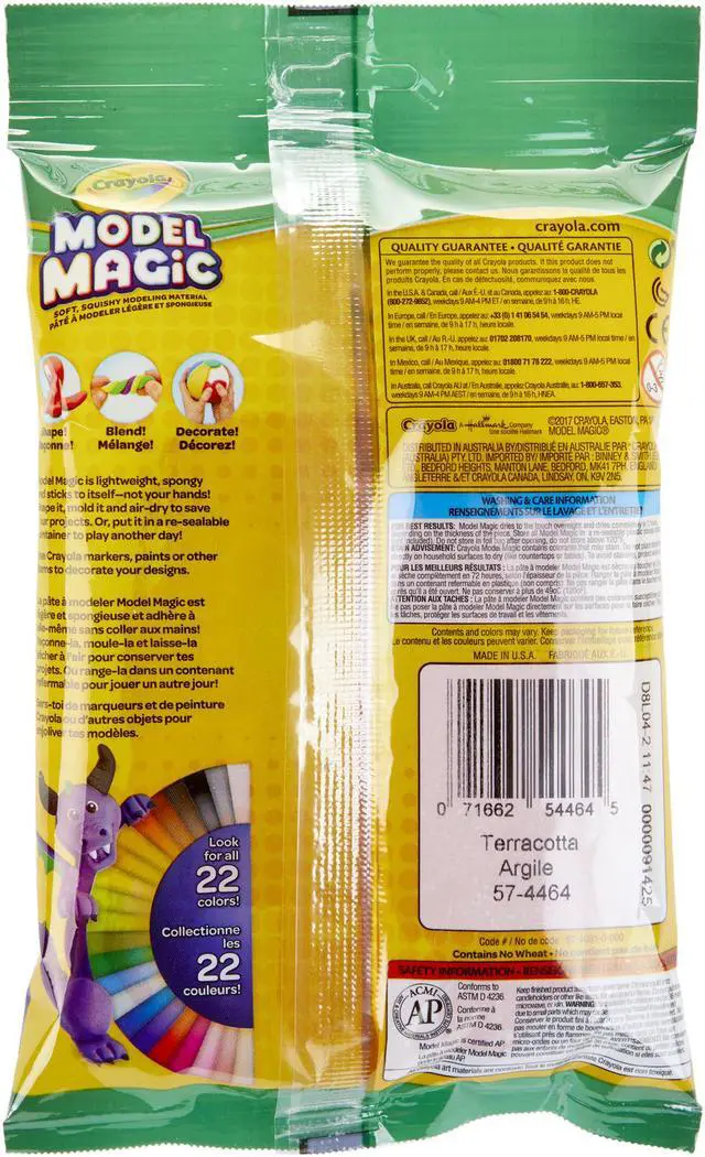 Alt view image 6 of 9 - Crayola Model Magic 4 Ounces-Terra Cotta