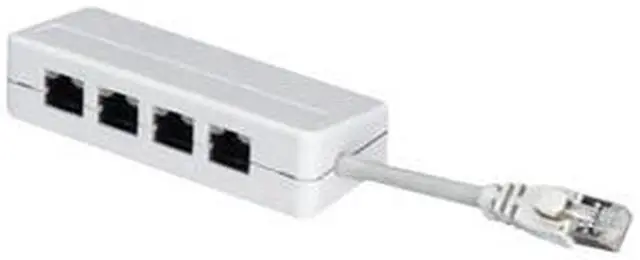 Alt view image 2 of 3 - Black Box RJ45 Splitter Adapter Cable