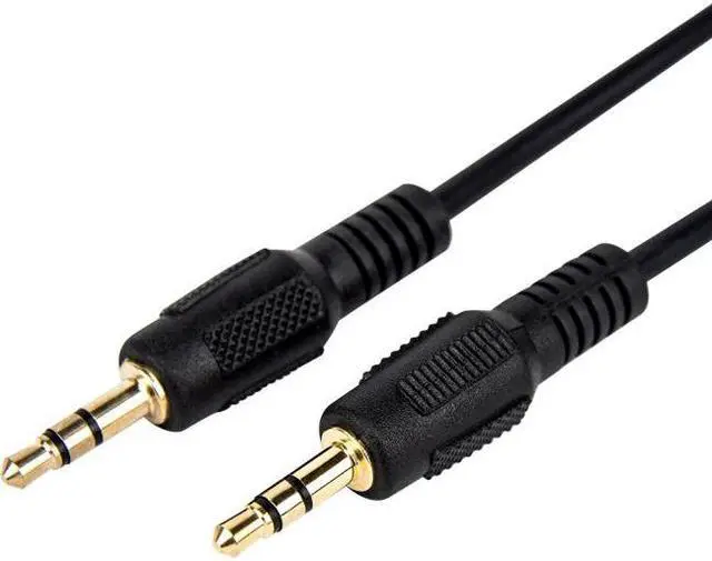 Alt view image 7 of 8 - Rocstor Y10C188-B1 3Ft Slim 3.5Mm Stereo Cable Male To Male Gold Plated Black