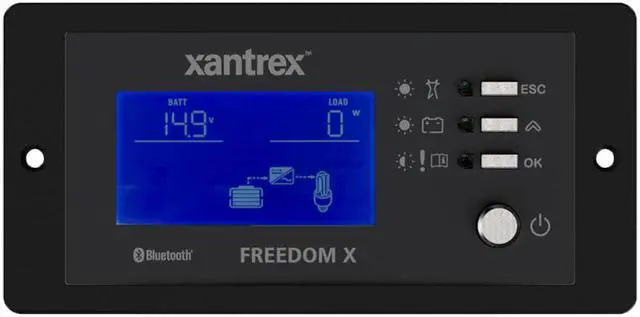 Alt view image 10 of 14 - XANTREX FREEDOM X & XC REMOTE PANEL WITH BLUETOOTH AND 25'
