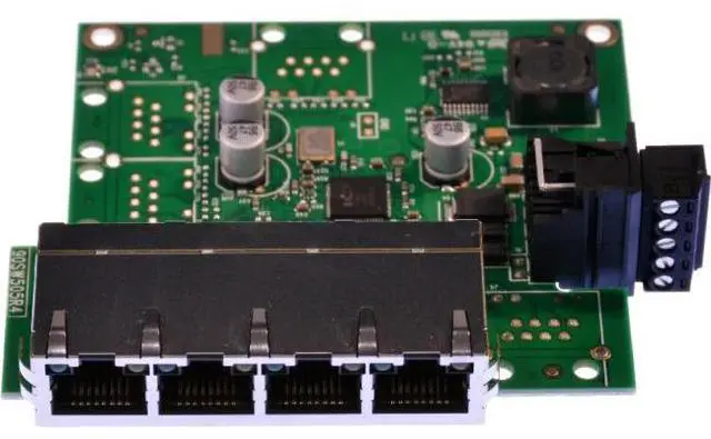 Alt view image 4 of 6 - BRAINBOXES SW-104 EMBEDDED 4PORT ETHERNET SWITCH