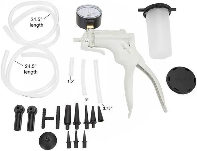 Alt view image 3 of 9 - OEM TOOLS 25136 OEM Tools 25136 One Man Brake Bleeder & Vacuum Pump Test Kit