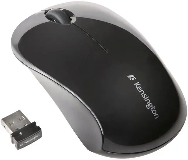 Alt view image 6 of 15 - Kensington K74532WW Black 3 Buttons USB Wireless Optical Mouse