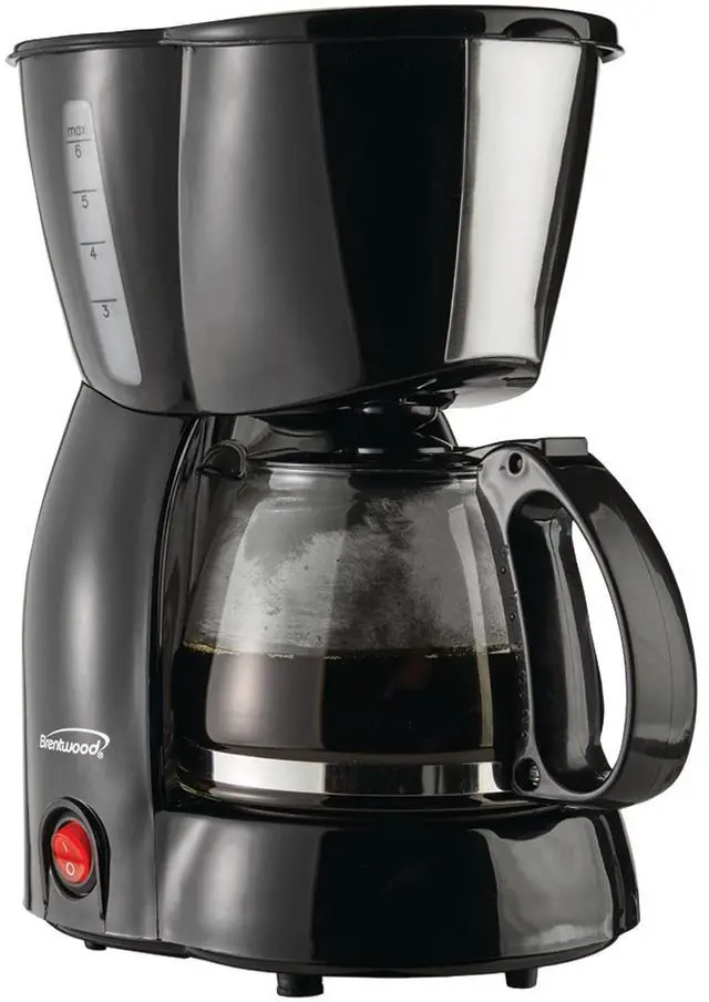 Main image of Brentwood TS-213BK White 4 Cups Coffee Maker, White