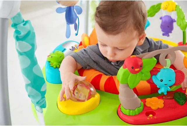 Alt view image 2 of 8 - Fisher Price Roarin' Rainforest Jumperoo