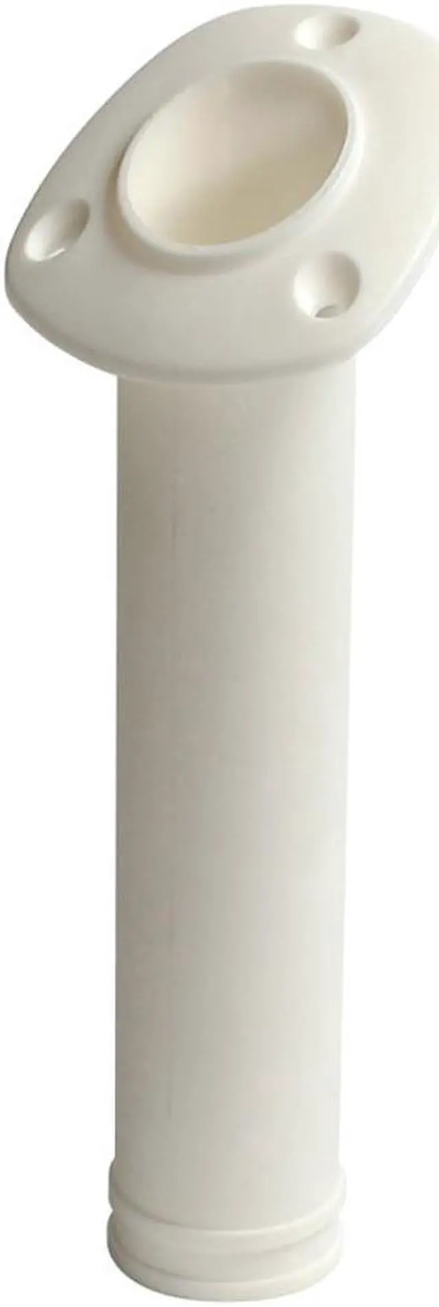 Main image of C.E. Smith Flush Mount 30° Nylon Rod Holder - White