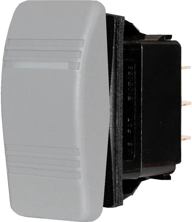 Alt view image 3 of 6 - Blue Sea Water Resistant Contura Switch-Gray - 8222