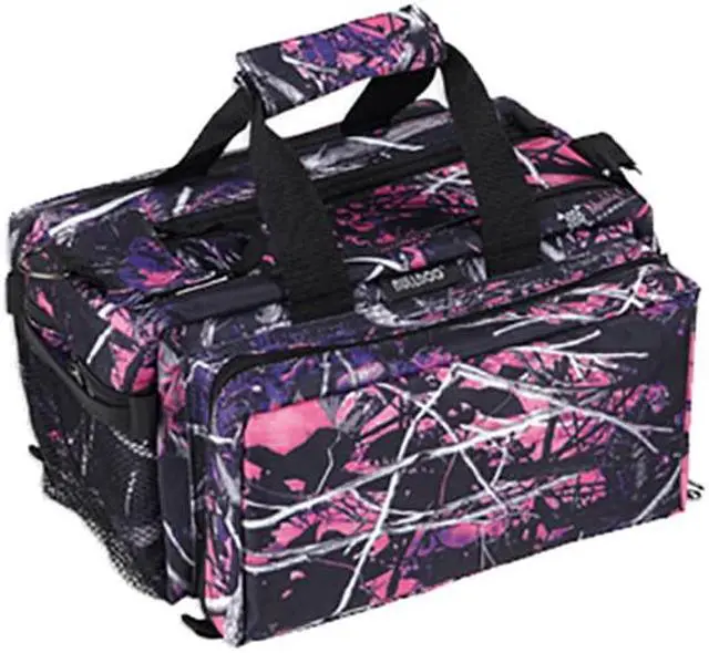 Alt view image 2 of 3 - BULLDOG CASES BD910MDG BULLDOG CASES BD910MDG Deluxe Muddy Girl Camo Range Bag w/Strap