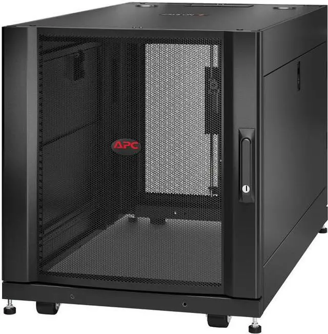 Main image of APC NetShelter SX - Rack - cabinet - black - 12U - 19"