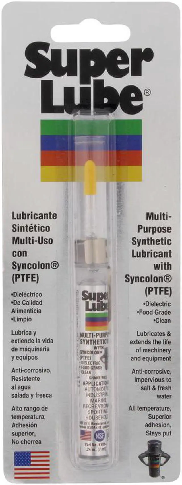 Main image of Super Lube Synthetic Hydraulic Oil, 7mL Tube, ISO Viscosity Grade : 150 51010