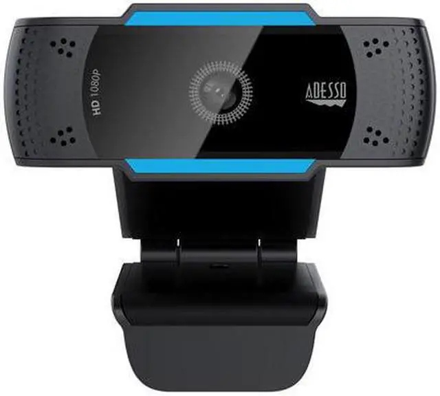 Alt view image 9 of 20 - Adesso CyberTrack H5 CyberTrack H5 1080p HD USB Auto Focus Webcam with Built-In Dual Microphone