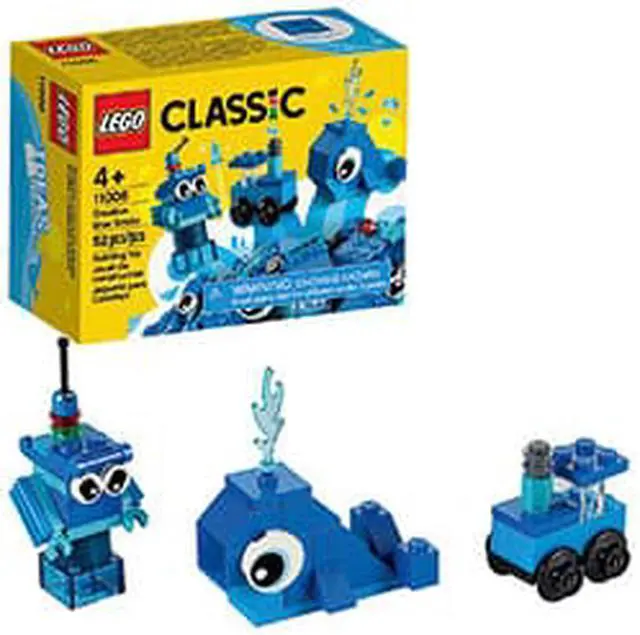 Alt view image 4 of 5 - LEGO Classic Creative Blue Bricks 11006 (52 Pieces)