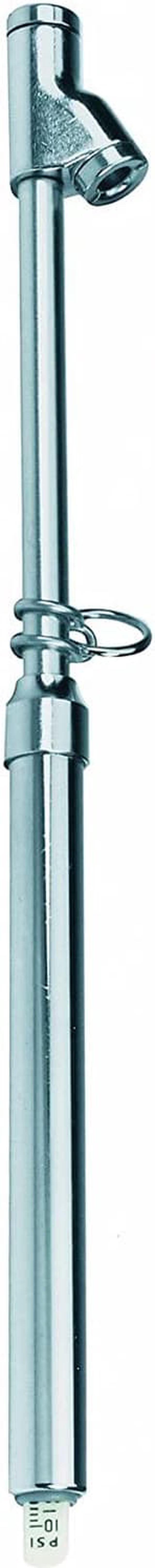 Main image of PLEWS & EDELMANN 17-565 TRU-FLATE 17-565 - 10-150 PSI STRAIGHT-ON DUAL FOOT SERVICE TIRE GAUGE