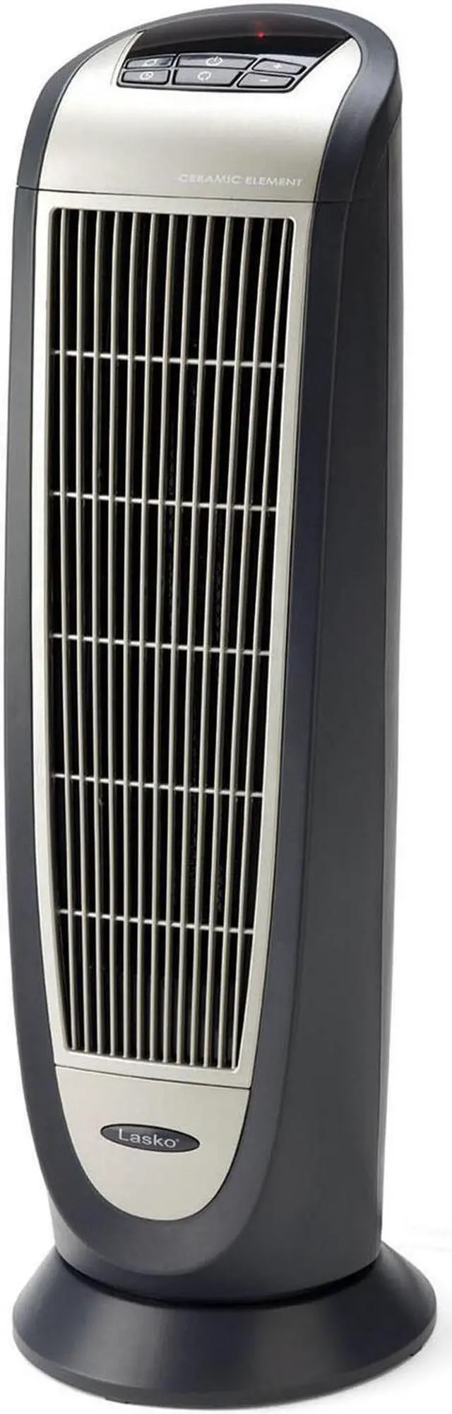 Alt view image 8 of 14 - Lasko 5160 Portable Electric 1500W Room Oscillating Ceramic Tower Space Heater