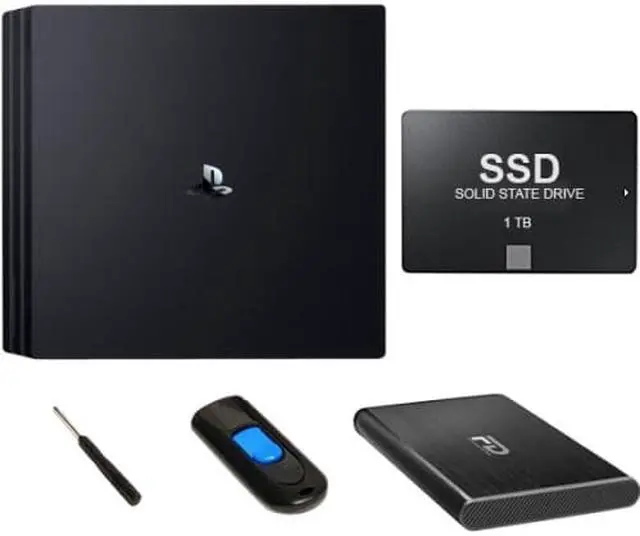 Alt view image 5 of 7 - Fantom Drives 1TB SSD (Solid State Drive) Upgrade Kit For PlayStation 4 (PS4-1TB-SSD)