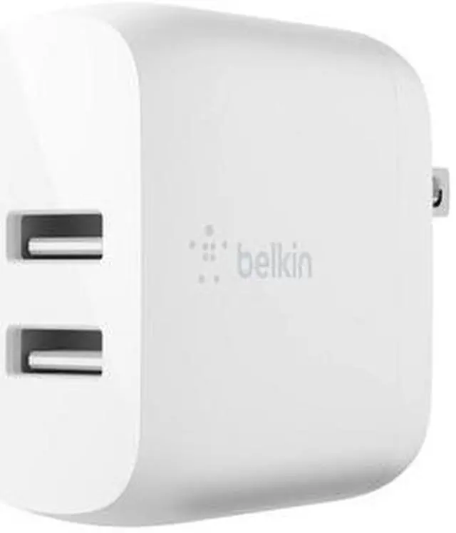 Alt view image 2 of 20 - Belkin Boost?Charge Dual Usb-A Wall Charger 24W