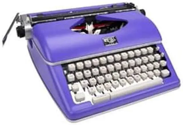 Alt view image 16 of 20 - Royal 79119Q Classic Manual Typewriter, Purple