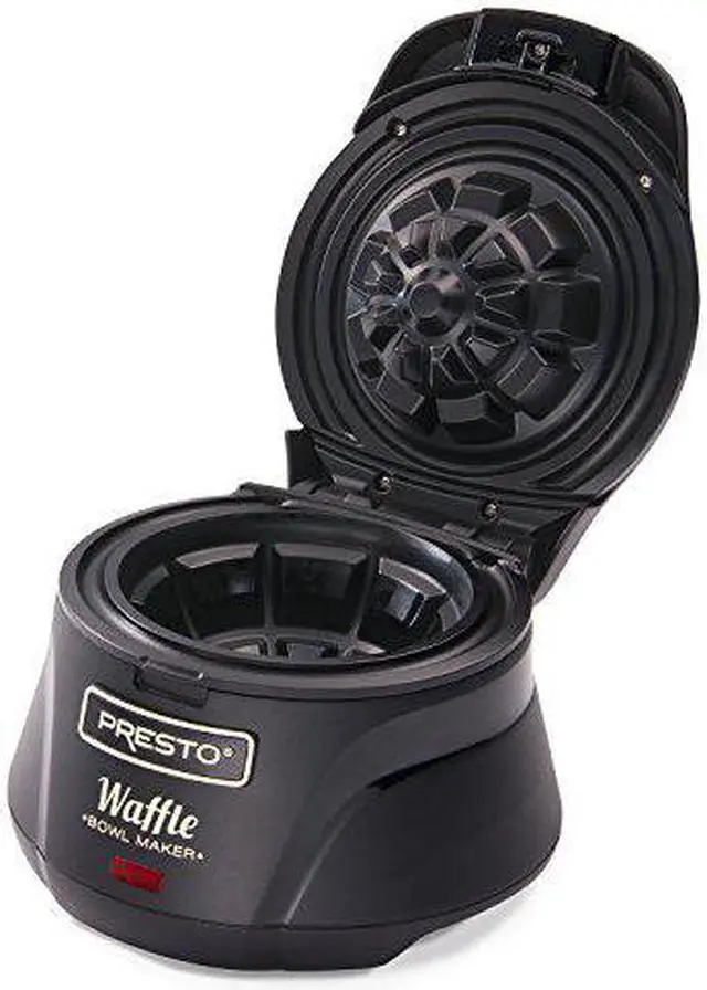 Alt view image 10 of 13 - PRESTO 03500 Belgian Waffle Bowl Maker