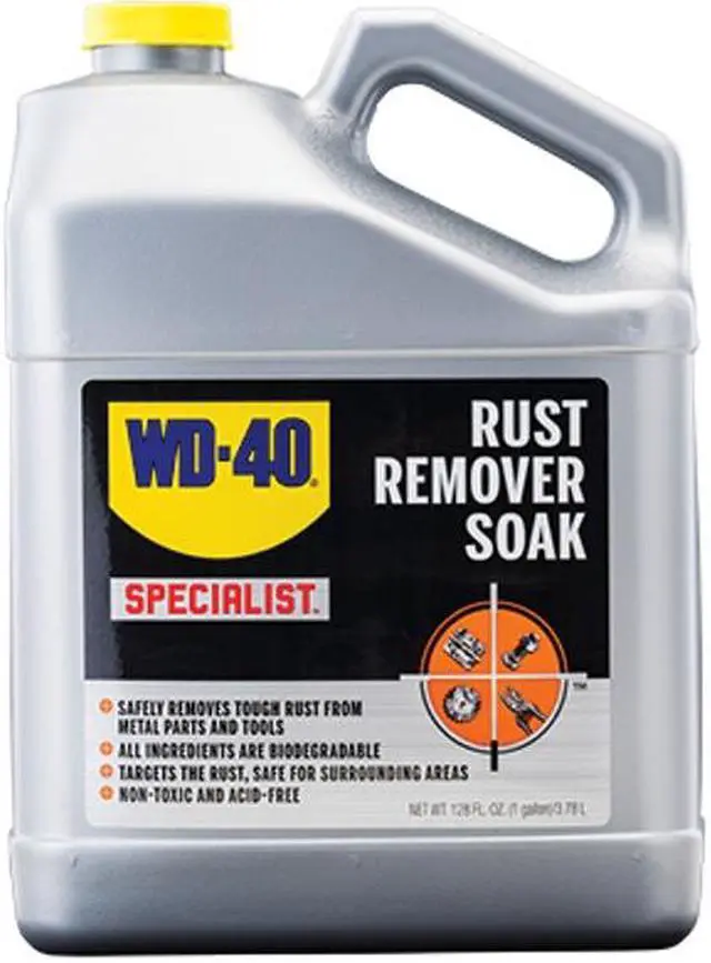 Alt view image 8 of 8 - WD-40 300042 Specialist Liquid Rust Remover, 1 Gal.