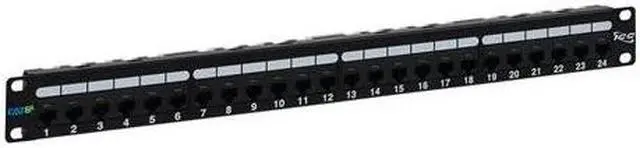 Alt view image 3 of 11 - ICC - ICMPP0246B - Ptch Pnel, Cat 6a, 24-prt, 1 Rms