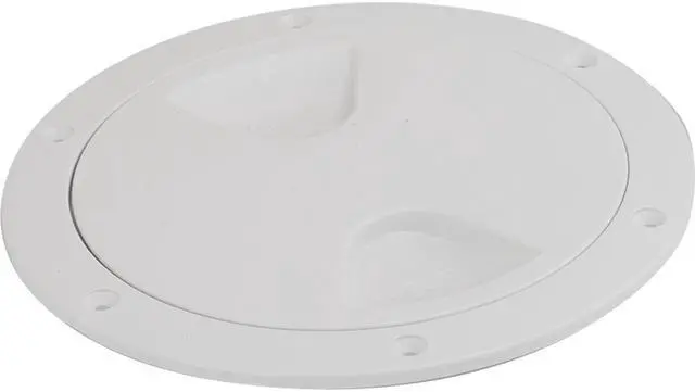 Main image of SEA DOG POLYPROPYENE DECK PLATE WHITE 4"
