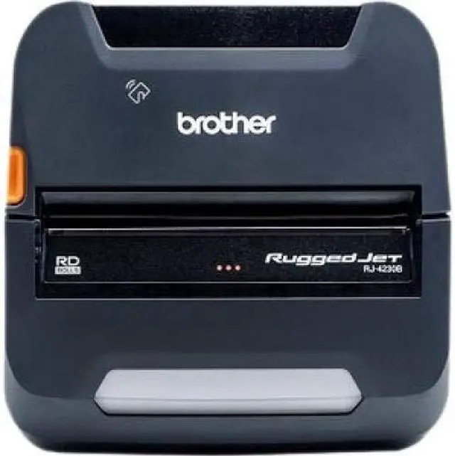 Alt view image 2 of 4 - Brother RuggedJet RJ4230B Monochrome Portable Label/Receipt Printer No Battery