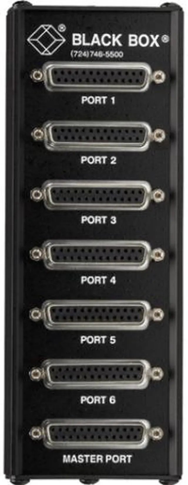 Alt view image 4 of 6 - Black Box TL074A-R4 RS232 Passive Splitter - DB25, 6-Port